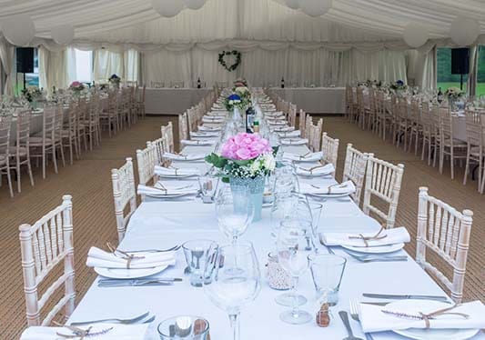 rental tables & chairs